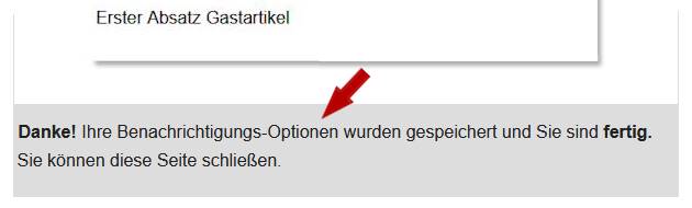 Anleitung HSB Gastbeitrag-Service: Online-Formular fertig